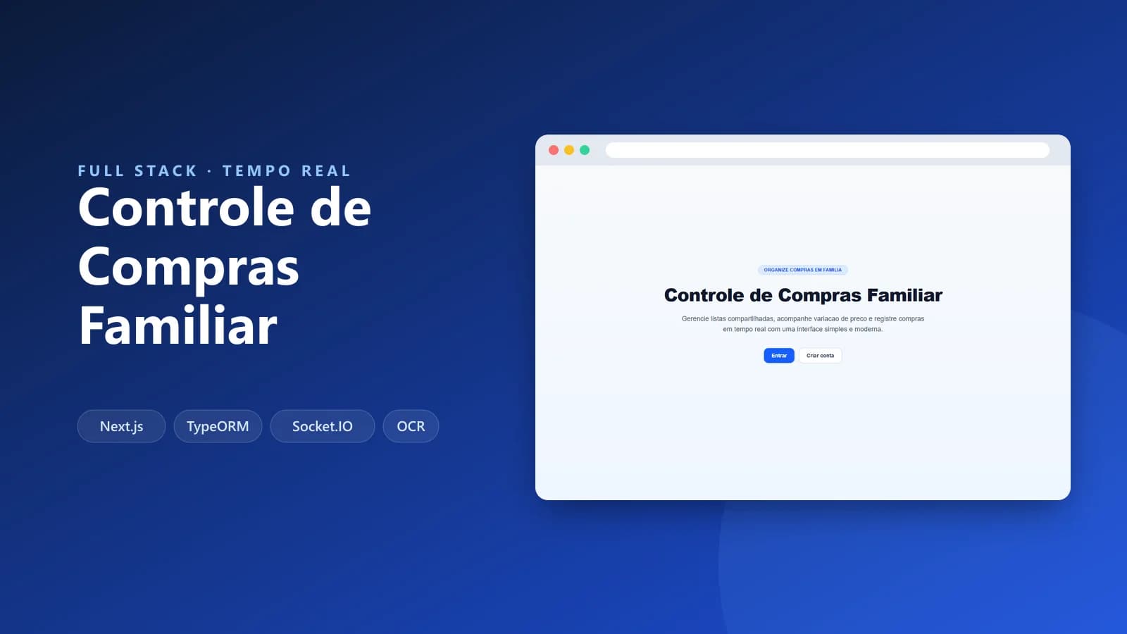 Controle de Compras Familiar