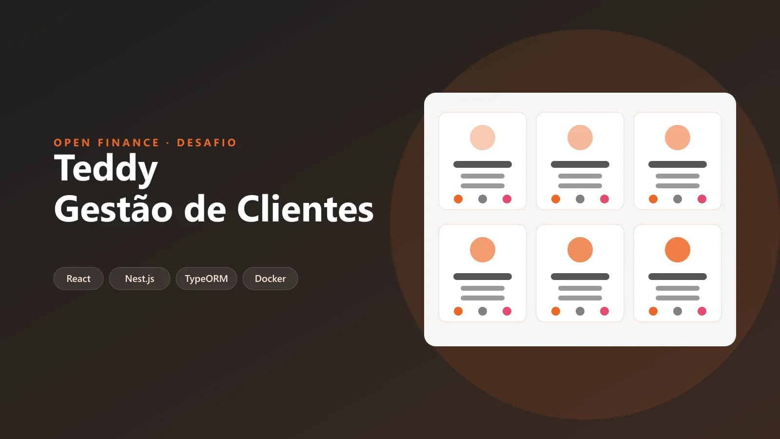 Teddy — Gestão de Clientes